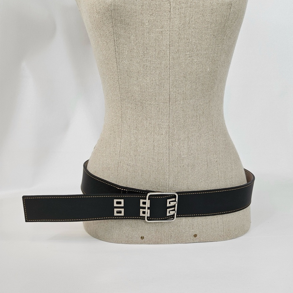 Proenza Schouler Black Leather Belt M/L Sample